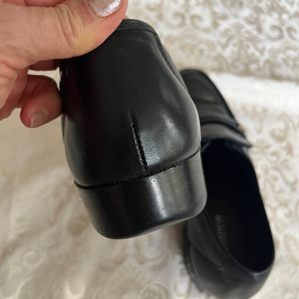 Florsheim leather black shoes for me man, size 8 - Picture 6 of 9